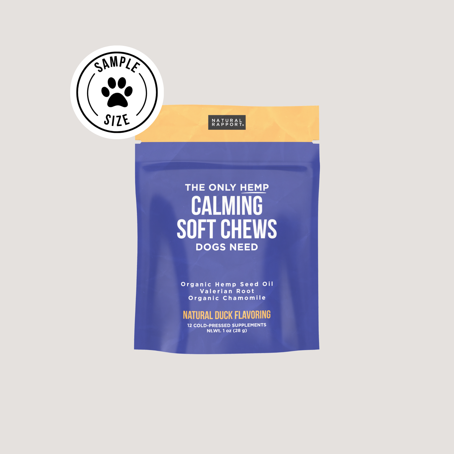 Natural Rapport - The Only Hemp Calming Soft Chews Dogs Need