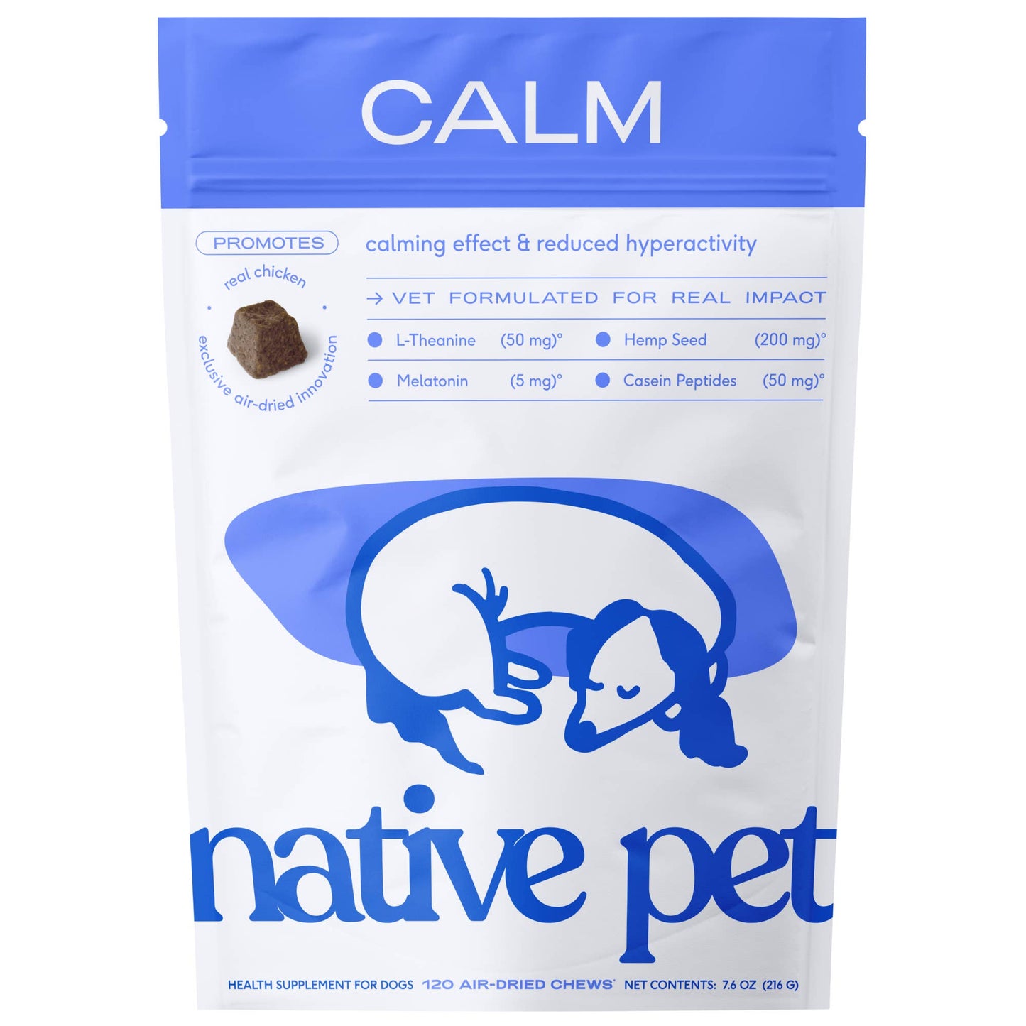 Calm Chews Anxiety & Calming Supplement for Dogs