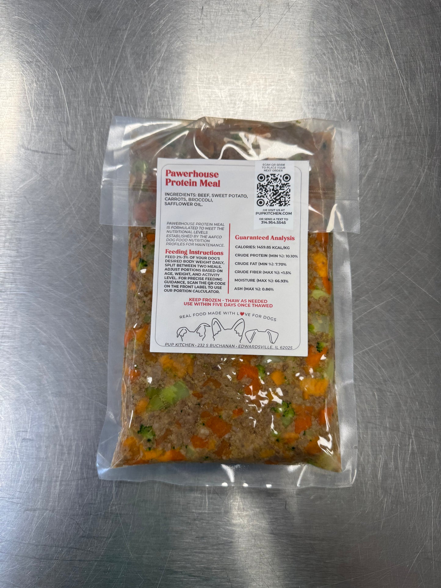 Premium Recipe | Pawerhouse Protein Meal | Premium Dog Food | Pup Kitchen