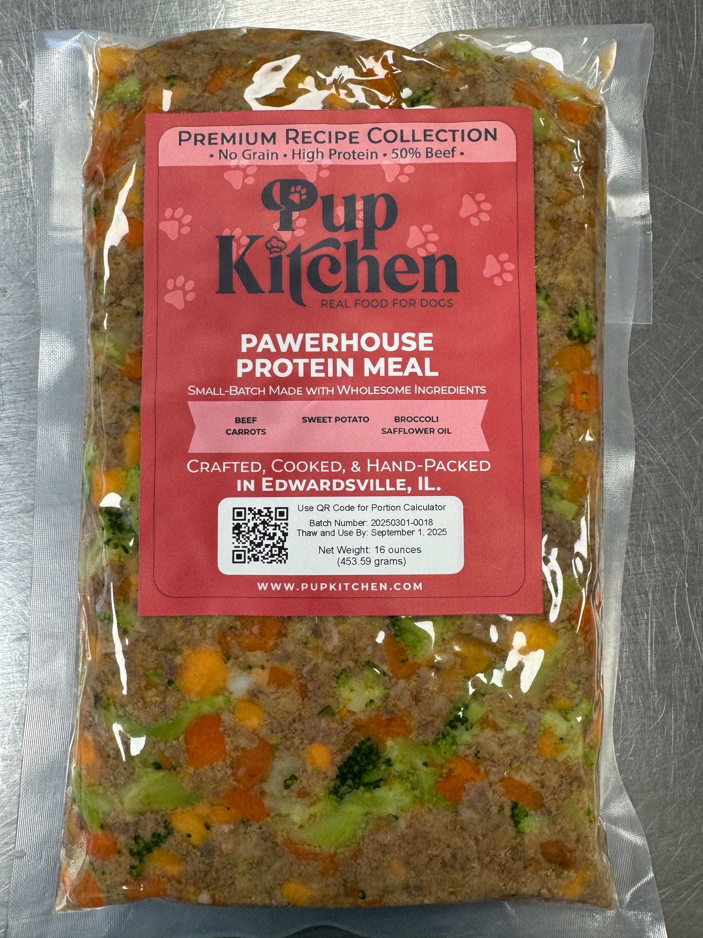 Premium Recipe | Pawerhouse Protein Meal | Premium Dog Food | Pup Kitchen