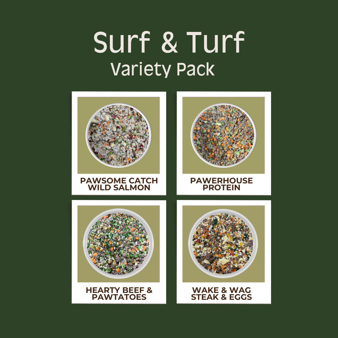 Surf & Turf Variety Pack – 4 lbs