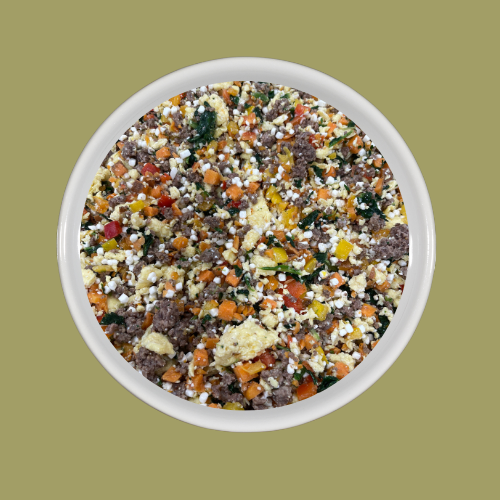 Wake & Wag Steak & Eggs : A Pup Kitchen PREMIUM Recipe