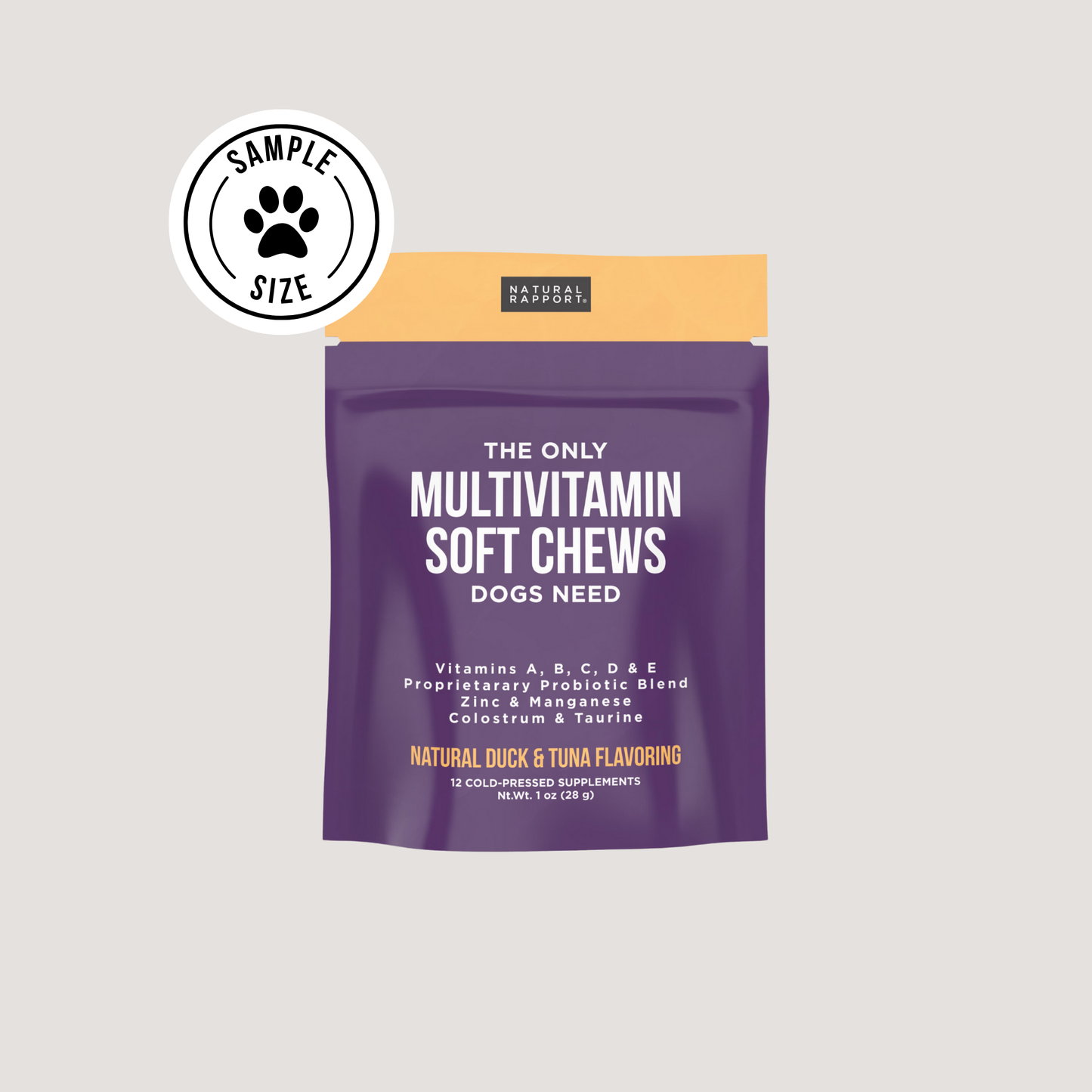 Natural Rapport - The Only Multivitamin Soft Chews Dogs Need