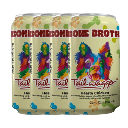 Tailwagger Dog Beer - Tailwagger Hearty Chicken Bone Broth