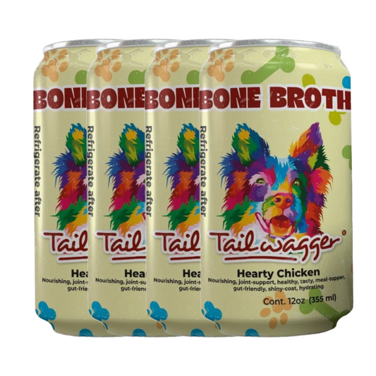 Tailwagger Dog Beer - Tailwagger Hearty Chicken Bone Broth