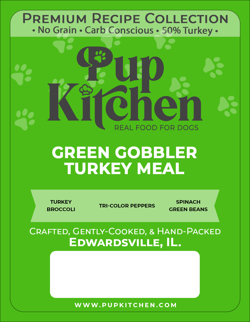 Green Gobbler Turkey Meal (Carb Conscious)