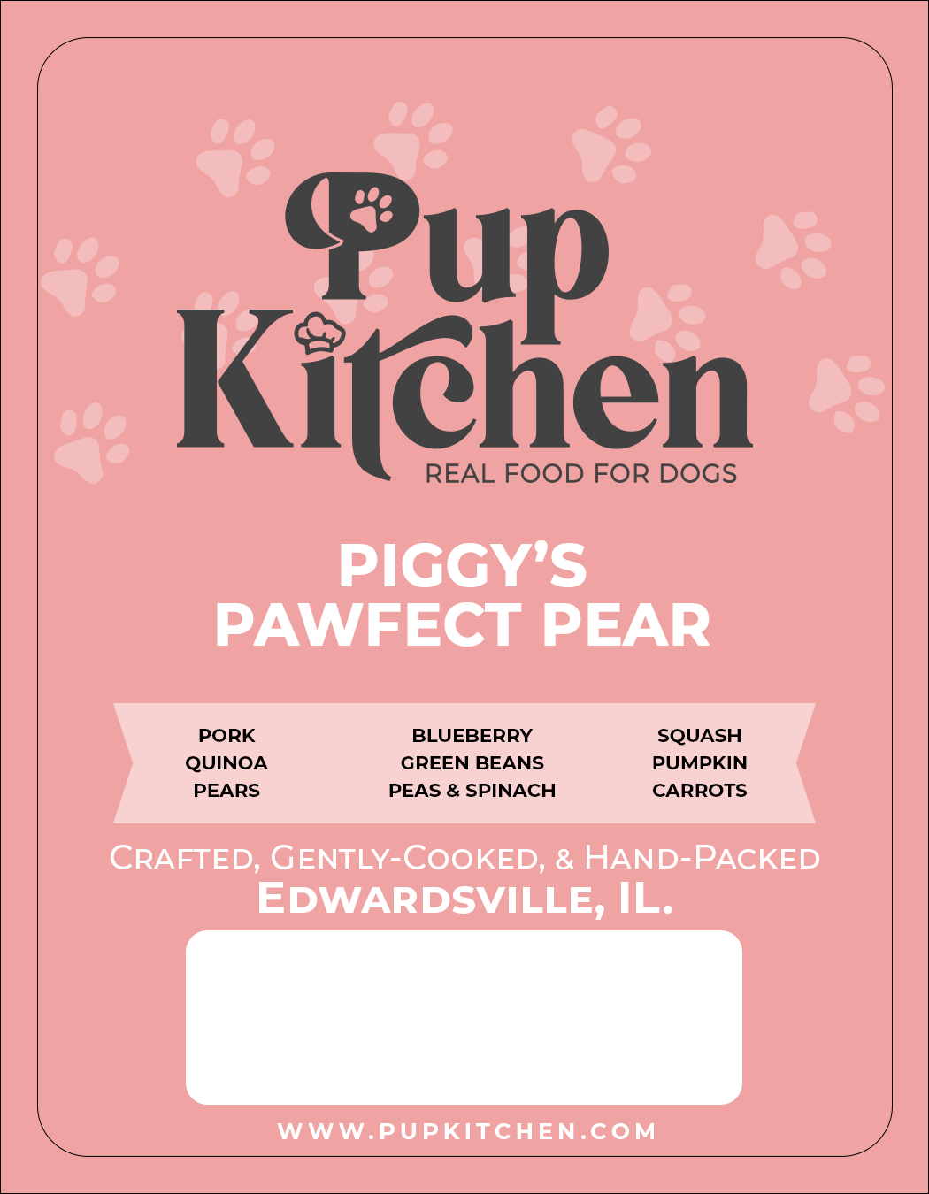Piggy's Pawfect Pear