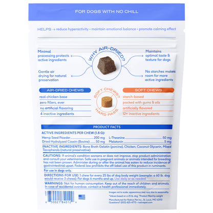 Calm Chews Anxiety & Calming Supplement for Dogs