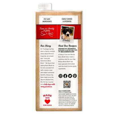 Brutus Broth - Brutus Bone Broth - Chicken Flavor