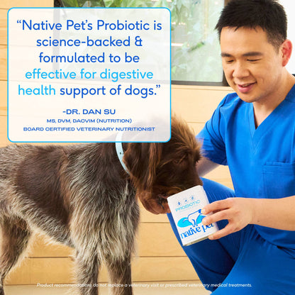 Native Pet - Probiotic & Prebiotic Powder Vet-Formulated Supplement