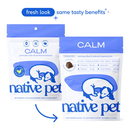 Calm Chews Anxiety & Calming Supplement for Dogs