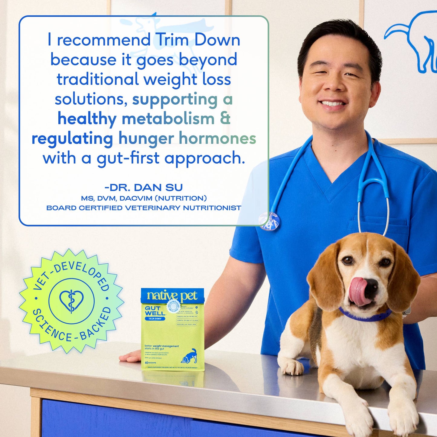 Native Pet GutWell Trim Down, Weight Management & Metabolic