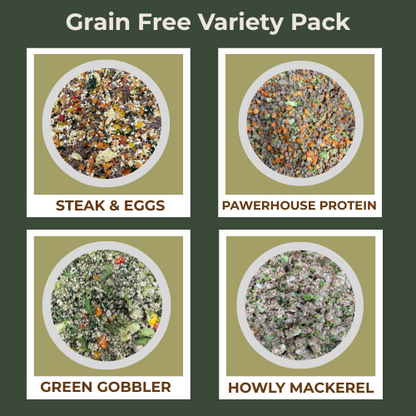 Grain Free Variety Pack – 4 lbs