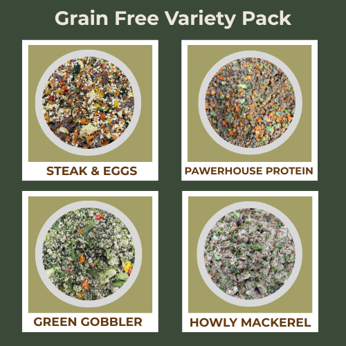 Grain Free Variety Pack – 4 lbs