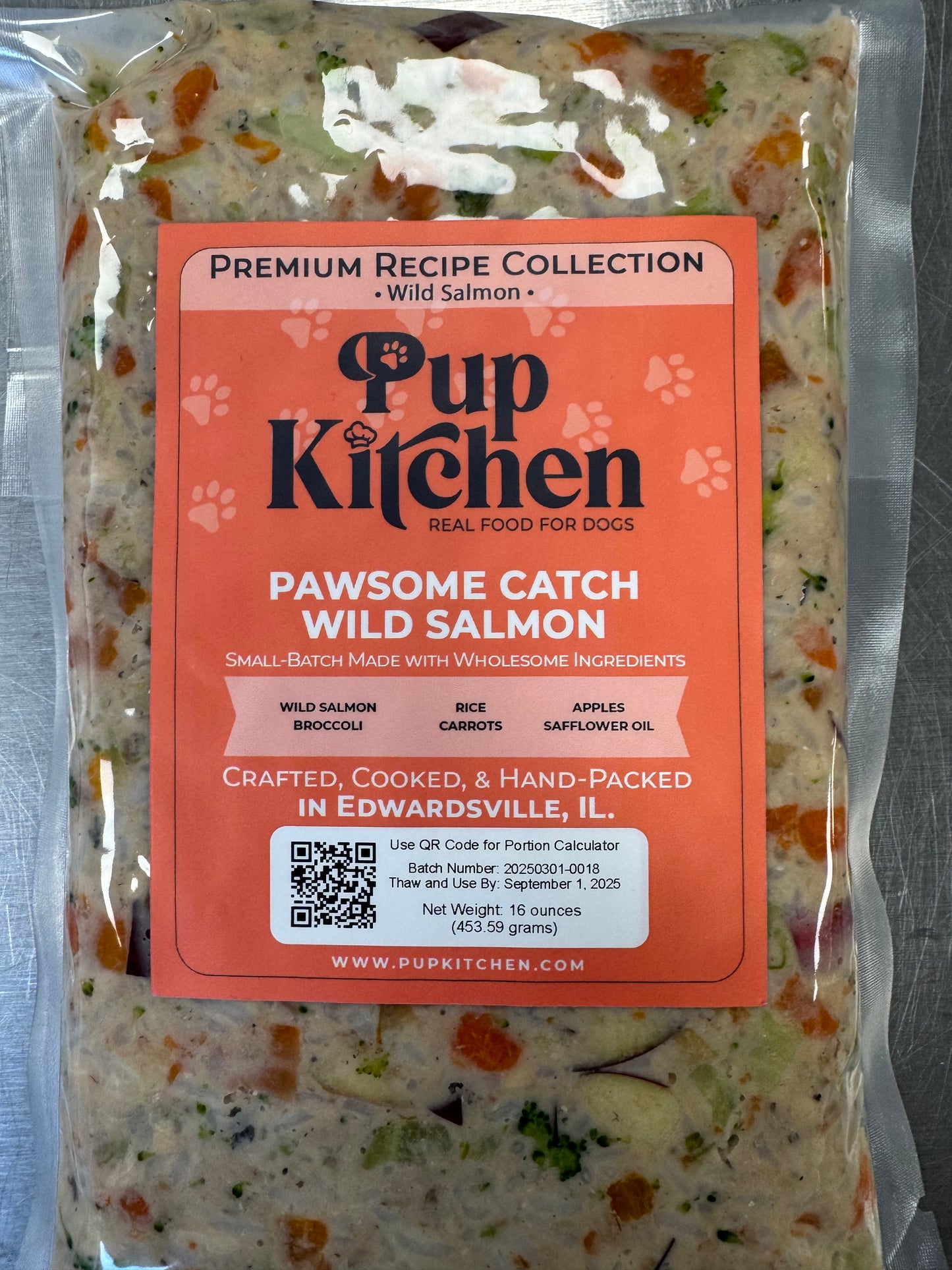 Premium Recipe | Pawsome Catch Wild Salmon Meal | Premium Dog Food | Pup Kitchen