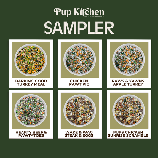 Pup Kitchen Sampler - 6 Pounds!