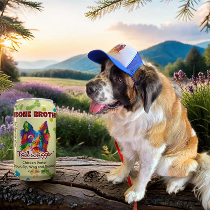 Tailwagger Dog Beer - Tailwagger Hearty Chicken Bone Broth