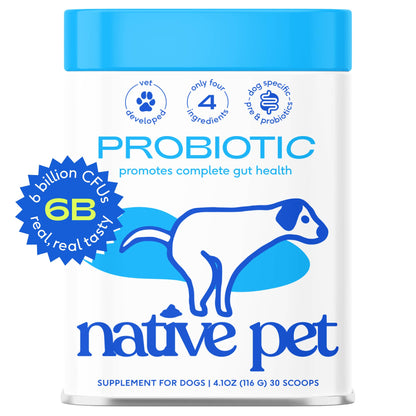 Native Pet - Probiotic & Prebiotic Powder Vet-Formulated Supplement
