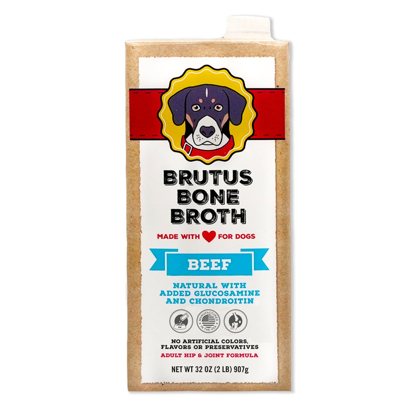 Brutus Broth - Brutus Bone Broth - Beef Flavor