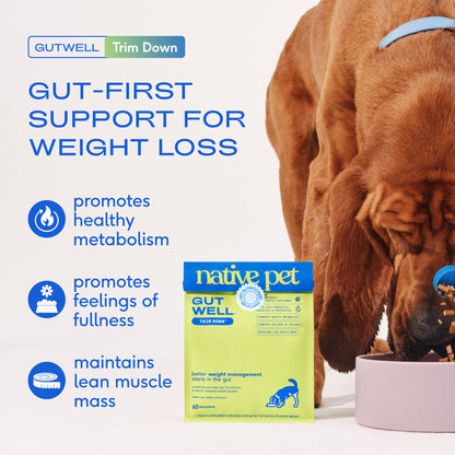Native Pet GutWell Trim Down, Weight Management & Metabolic