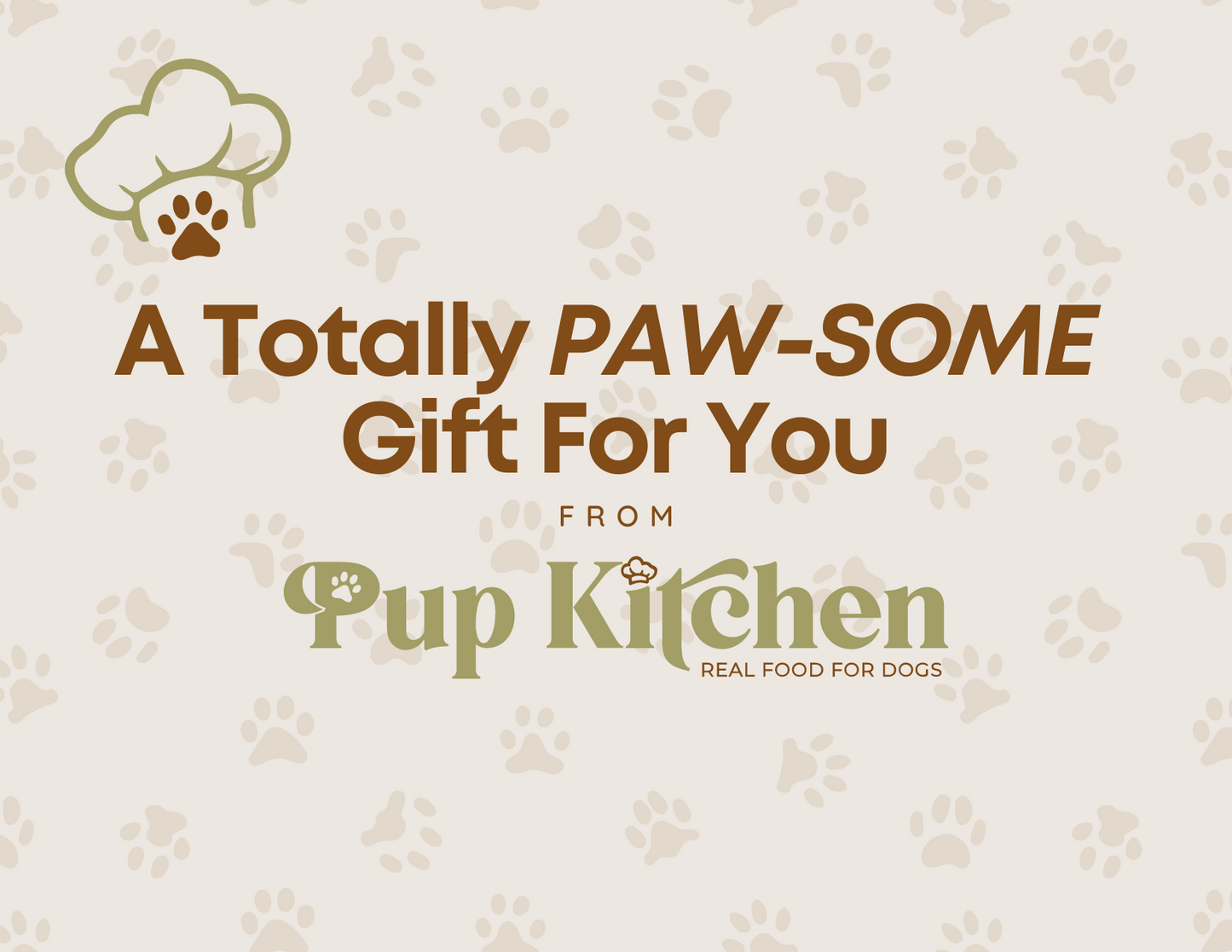 Pup Kitchen Gift Card