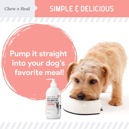 Chew + Heal - Chew + Heal Wild Alaskan Salmon Oil Formula