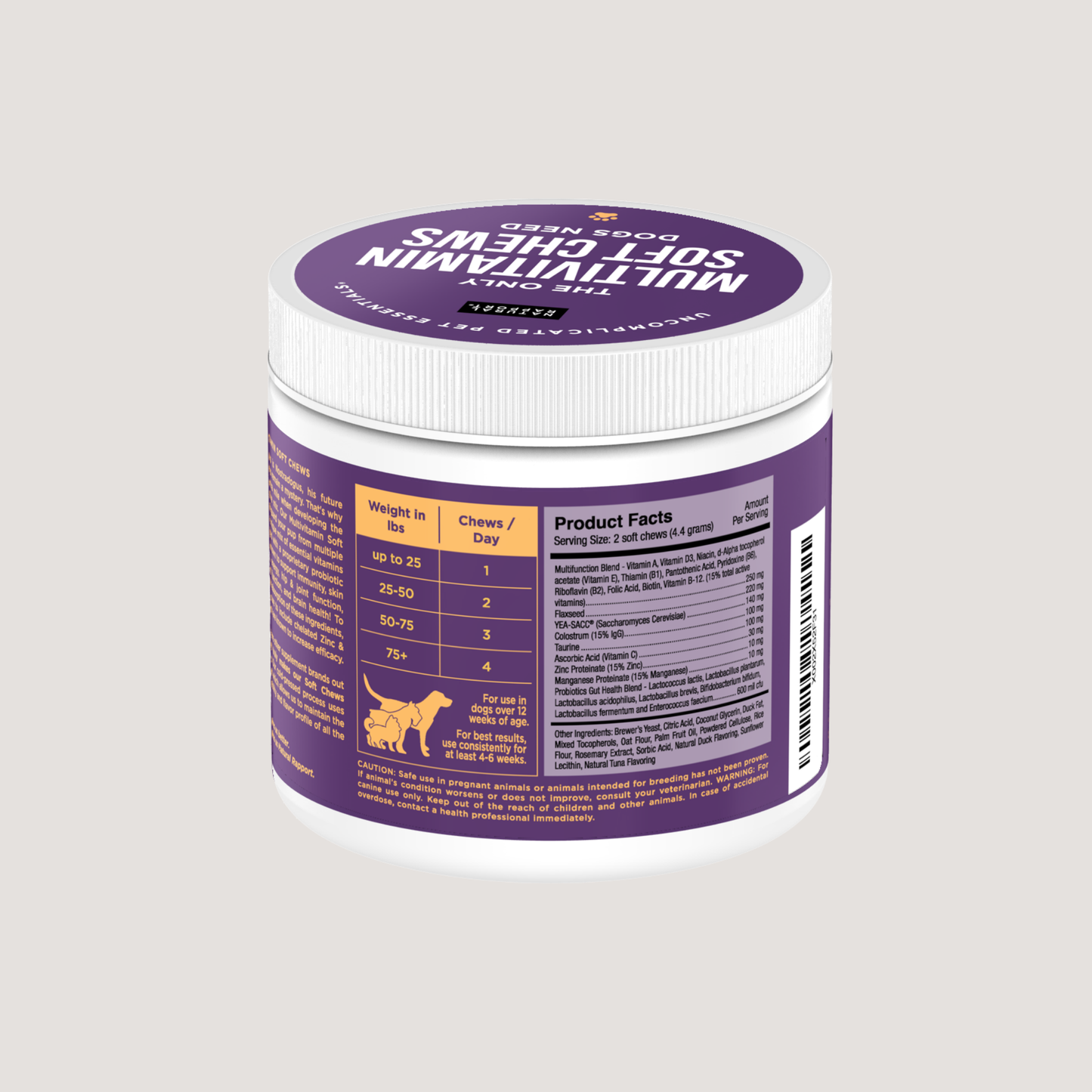 Natural Rapport - The Only Multivitamin Soft Chews Dogs Need